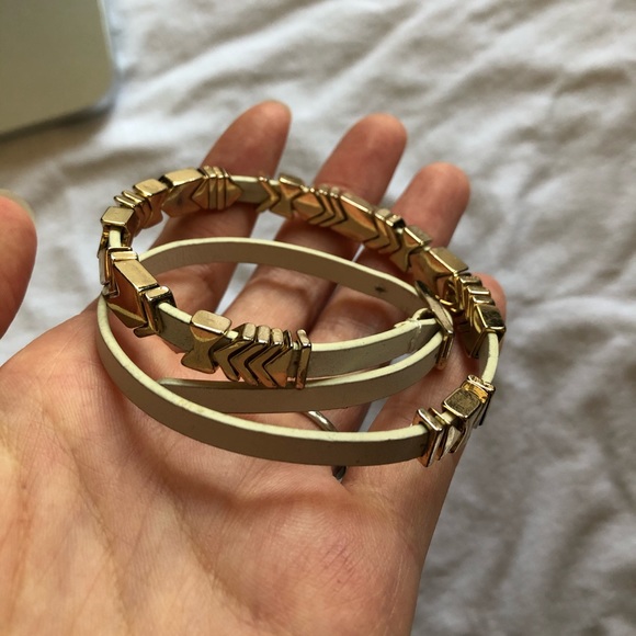 House of Harlow 1960 Aztec Chevron Wrap Bracelet - Picture 3 of 6